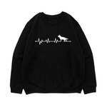 Свитшот "Овчарка - сердечный ритм"