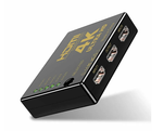 Коммутатор HDMI 5 в 1, 4K 60 Гц, HDR HDMI переключатель с пультом ДУ для PS5 Xbox Series X/S PS4, Черный