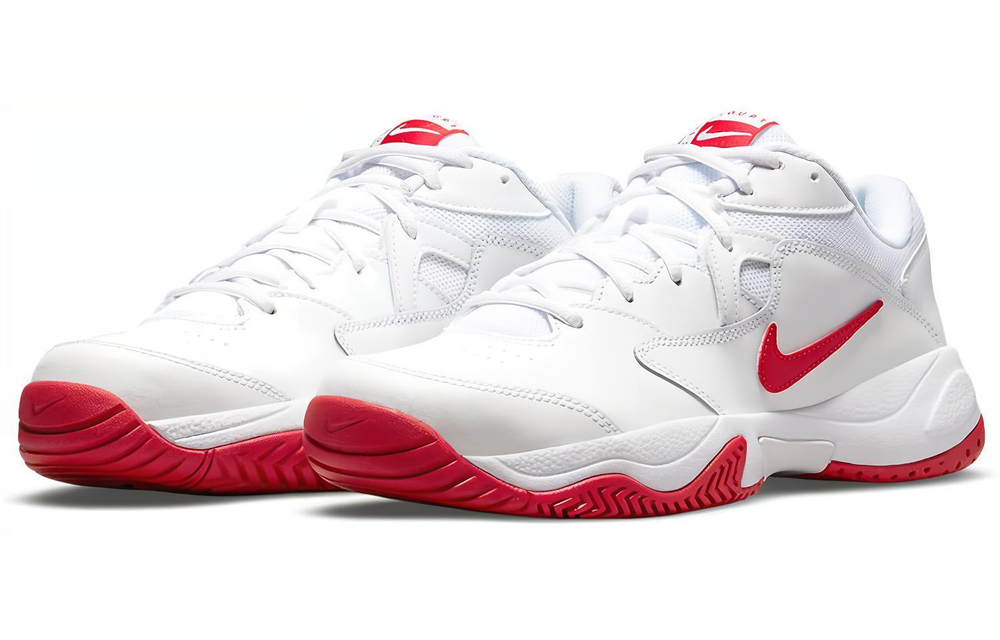 Nike Court Lite "White University Red"