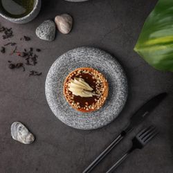 Блюдо круглое d 15,4 см h2,5 см Stone Untouched Taiga P.L. Proff Cuisine [1]