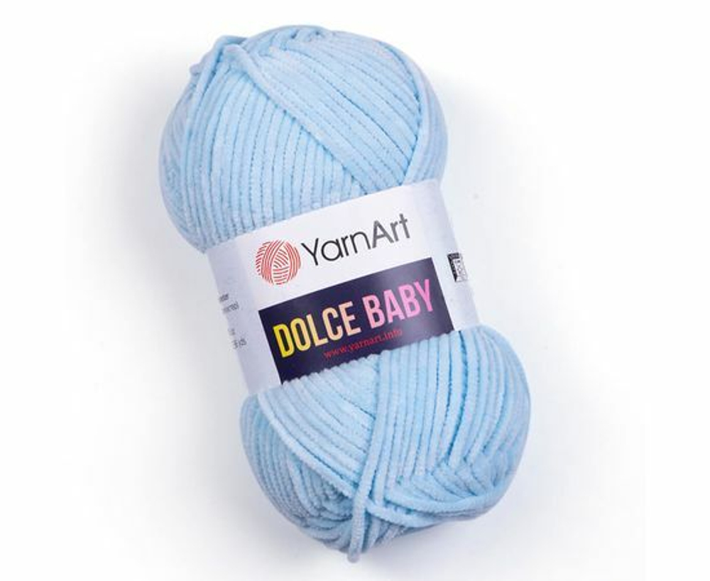 Пряжа Yarnart Dolce Baby (Дольче Бэби), 1 моток, 50 гр, 85 м.