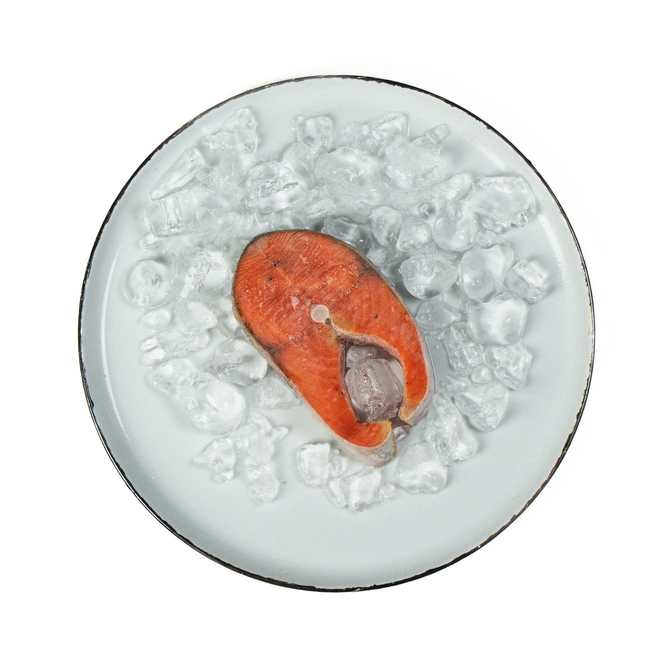 Стейки чавычи, с/м