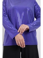 Блузка нарядная с пайетками