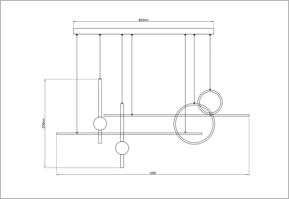 Подвесной светильник Arte Lamp POLARIS