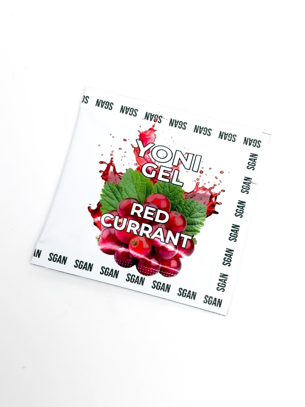 САШЕ Лубрикант для орального секса SGAN YONI GEL со вкусом красной смородины, 5 мл