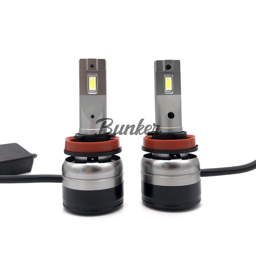 Светодиодные автомобильные LED лампы XJ Light H11/8/9/16 6500K 12V