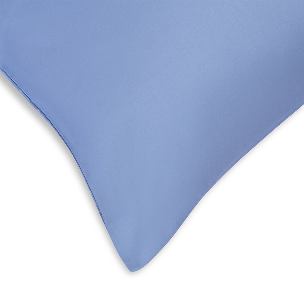 Комплект постельного белья из премиального сатина сиреневого цвета из коллекции essential, 200х220 см