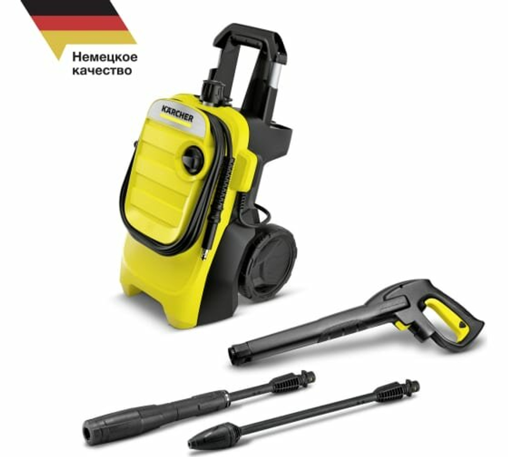 Мойка высокого давления KARCHER K 4 Compact (1.637-500.0), 130 бар, 420 л/ч