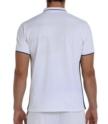 Мужское теннисное поло Bullpadel Leiro 25V - белый