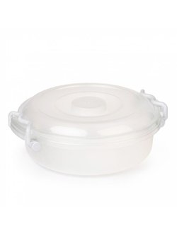 Контейнер для хранения круглый 3л.с защелкой (6729)