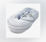 Шнур телефонный RJ-11 (6P-4C) удлинитель 7м. Uni-5038