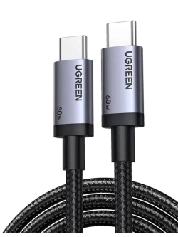 USB-C кабель Угрин 60W с быстрой зарядкой для ноутбука