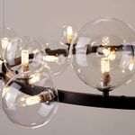 Люстра 8828P/L black/clear