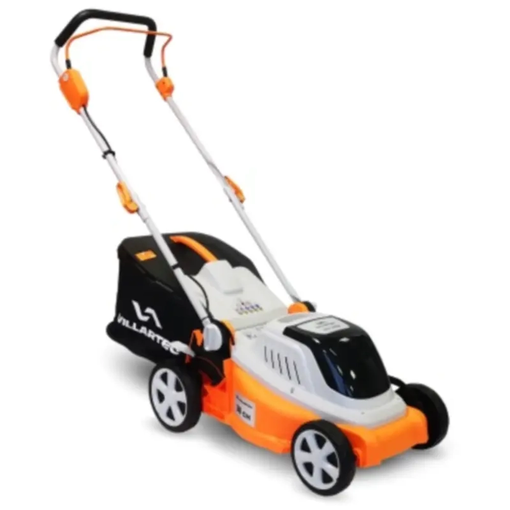 VILLARTEC MA2038 SET4 аккумуляторная газонокосилка (2 x 4 Ач, ЗУ)