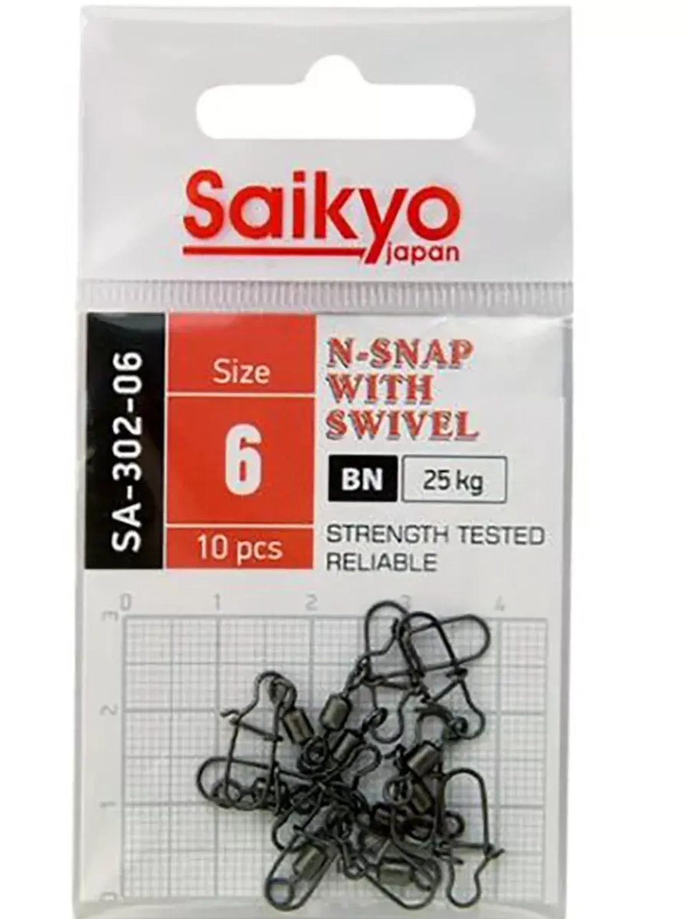 Вертлюг с застежкой Saikyo SA-302