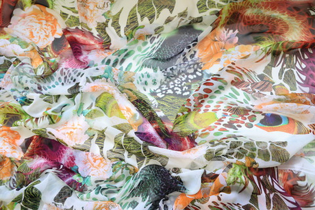 Шифон набивной