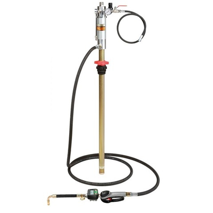 Комплект для раздачи масла из бочек 180-220 кг, насос 3:1, пистолет с счетчиком, ECODORA (Италия)