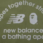 Толстовка New Balance x A BATHING APE New Balance x Bape Logo, BASW3000-GRX