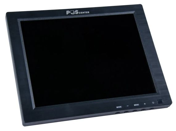 Монитор POScenter 9.7&quot; 1024x768, VGA 1.6 м, подставка, черный