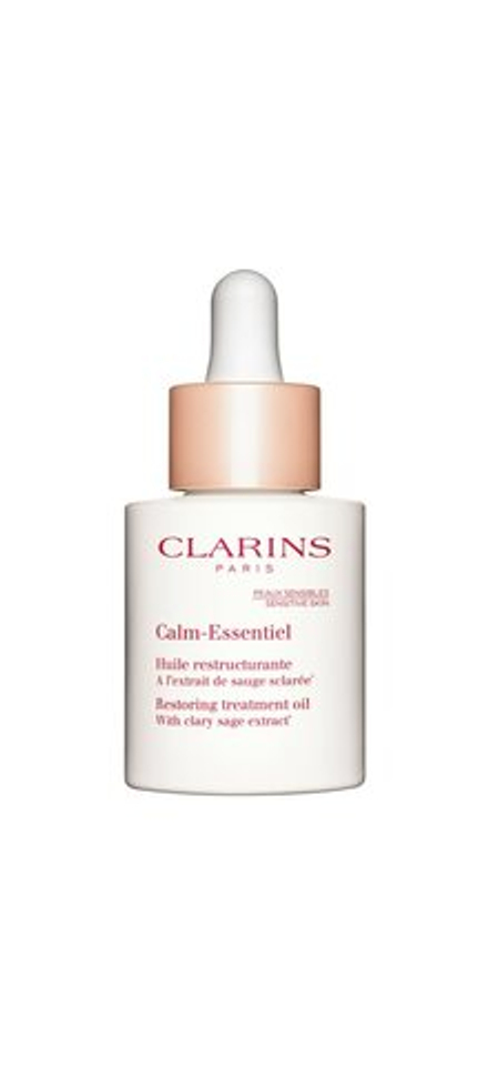 Clarins Calm-Essentiel Restoring Treatment Oil - питательное масло для лица с успокаивающим эффектом /   30  ml  / GTIN 3380810439670