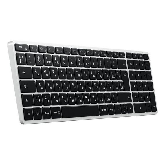 Беспроводная клавиатура Satechi Slim X2 Bluetooth Keyboard (ST-BTSX2S-RU) серебристый