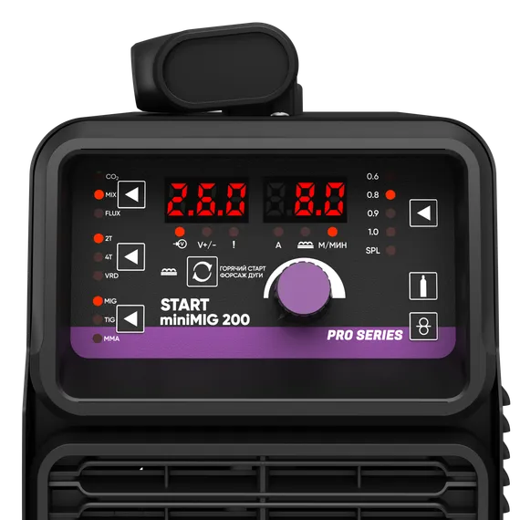 OSA START miniMIG 200 Сварочный полуавтомат 2W202 — полупрофессиональный сварочный полуавтомат для монтажников, 200 А