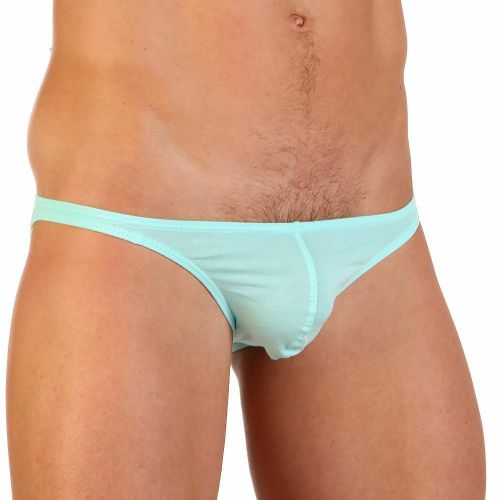 Мужские трусы брифы светло-голубые Romeo Rossi RR2001-17