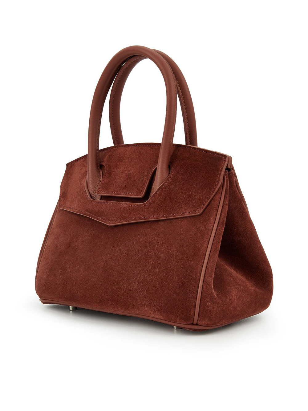 Сумка JECKY S замша терракотового цвета