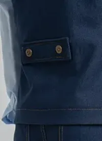 Жилет из джинскота "Джинс"