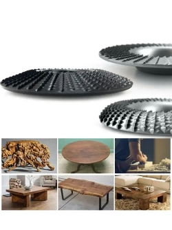 Набор из 3 дисков для резьбы по дереву, угловая шлифовальная машина 100мм, шлифовальный круг для резки дерева