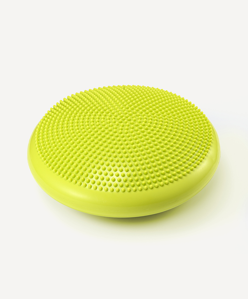 Диск балансировочный BP-104, с насосом, массажный, лаймовый