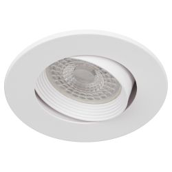 Светильник встраиваемый декоративный ЭРА KL92 WH SET 10 под лампу MR16 GU5.3 белый набор 10 шт