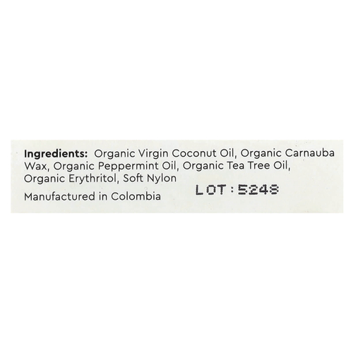 RADIUS, органическая зубная нить, аромат мяты, 50 м (55 ярдов)