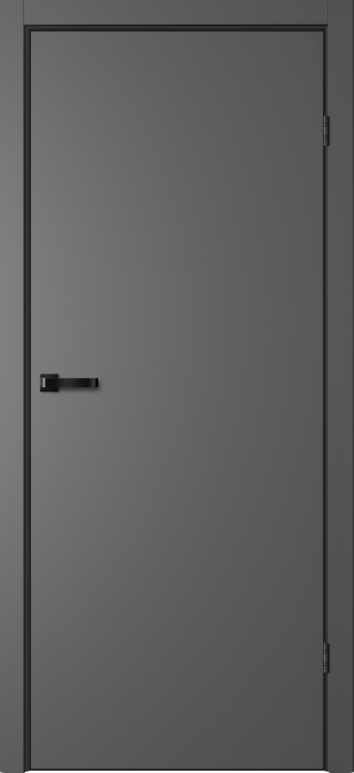 Межкомнатная дверь Neo 01 Графит эмалит
