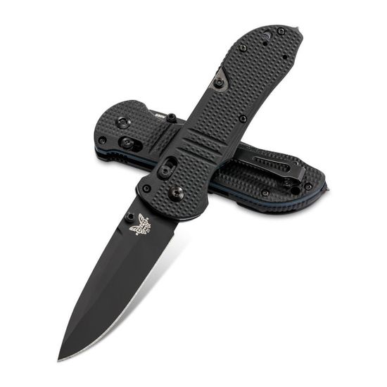 Складной нож Benchmade 917BK-1901 Triage c клинком из стали CPM-S30V, рукоять G10