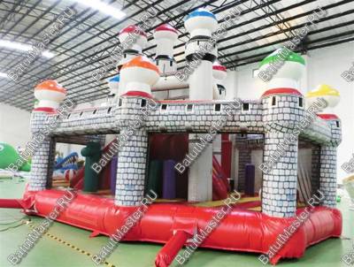Коммерческий надувной батут "Замок"