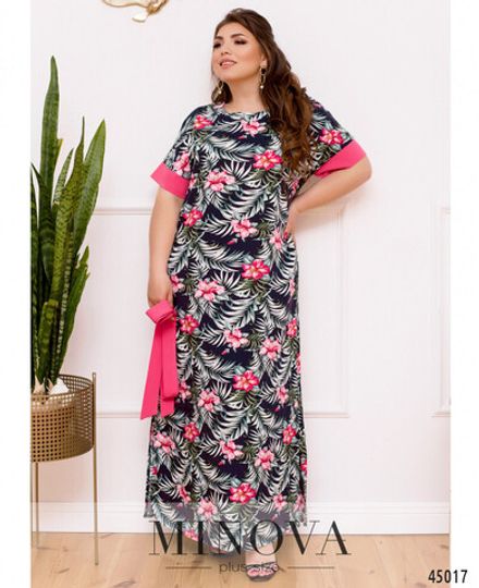 Платье 2270-темно-синий Minova Фото 1