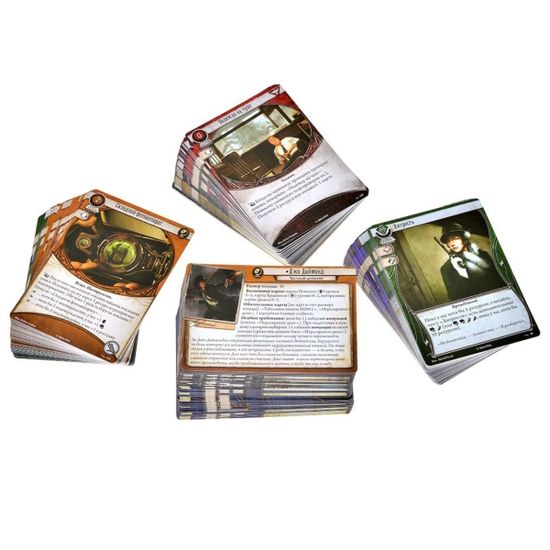 Настольная игра Ужас Аркхэма. Карточная игра: Нарушенный круг. Сыщики. Дополнение