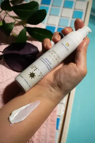 Yodometics Лифтинг крем-флюид с SPF 35 Мультипептидный 50 мл