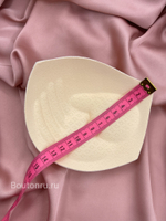 Чашки для бюстгальтера бежевые пуш-ап "Ладошки"