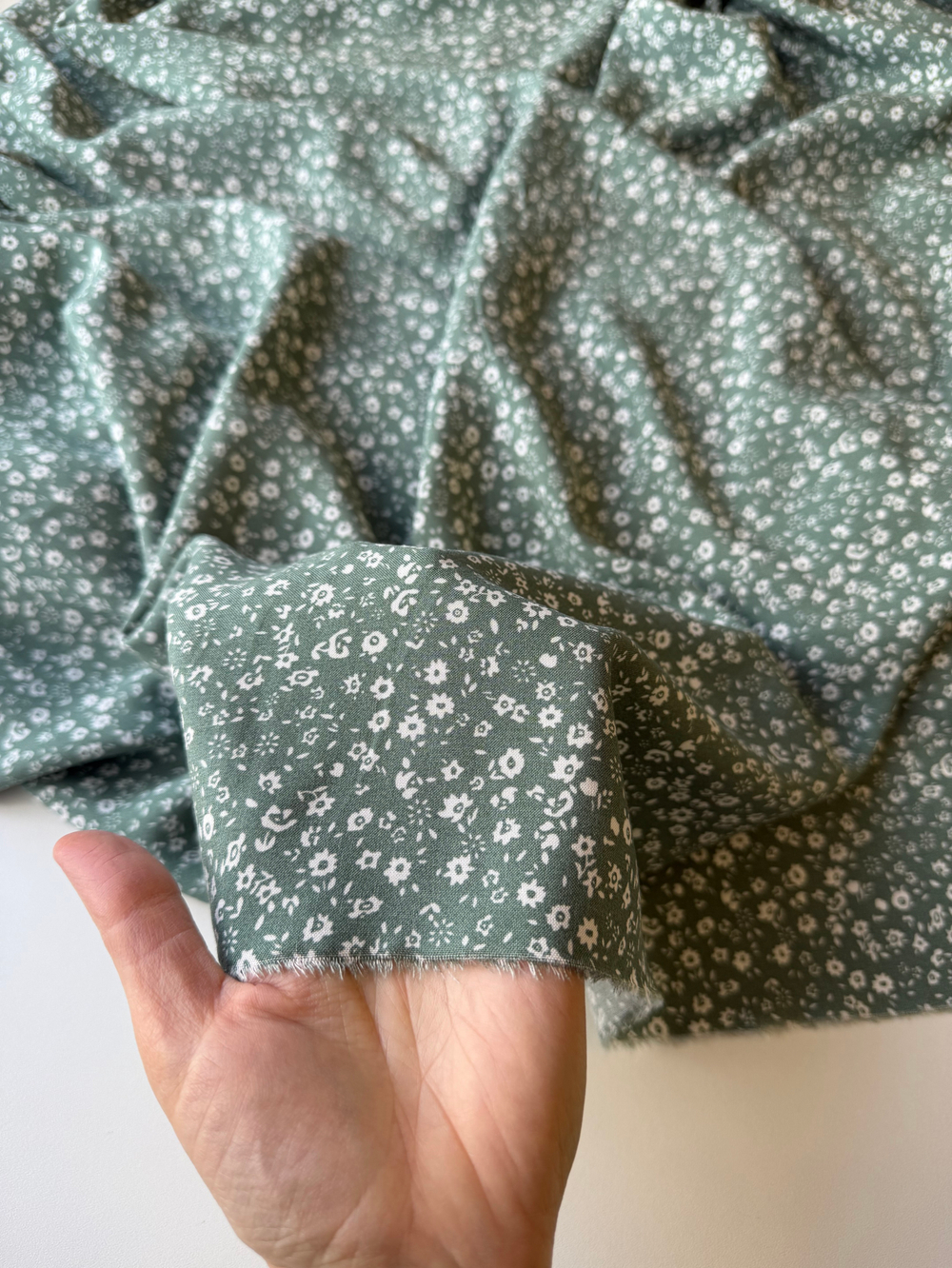 Вискоза (штапель) Шалфейная полянка