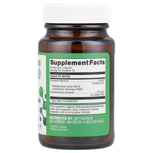 Metagenics, UltraFlora® Acute Care Probiotic, 30 капсул