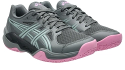 Детские Кроссовки теннисные  Asics Gel-Powerbreak GS - steel grey/ocean haze