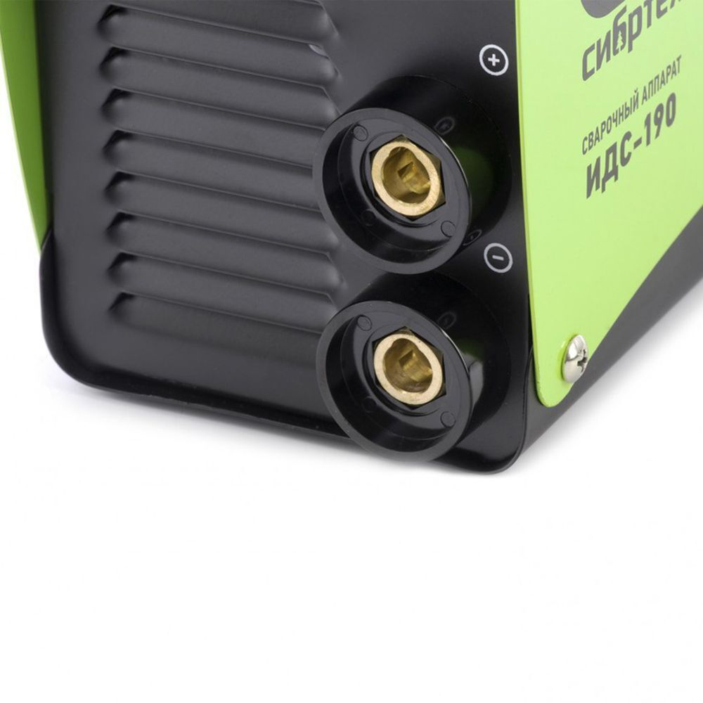 Сварочный аппарат инверт, Сибртех, ИДС-190, 190 А, электрод