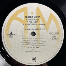 Винтажная виниловая пластинка LP Dennis DeYoung Desert Moon (Япония 1984) (Оби) (Промо)