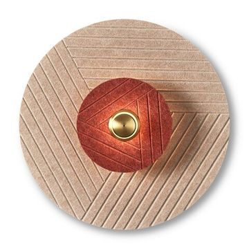 Бра 5W 3000K FR5494WL-L4TR черный/красный Acoustic Freya