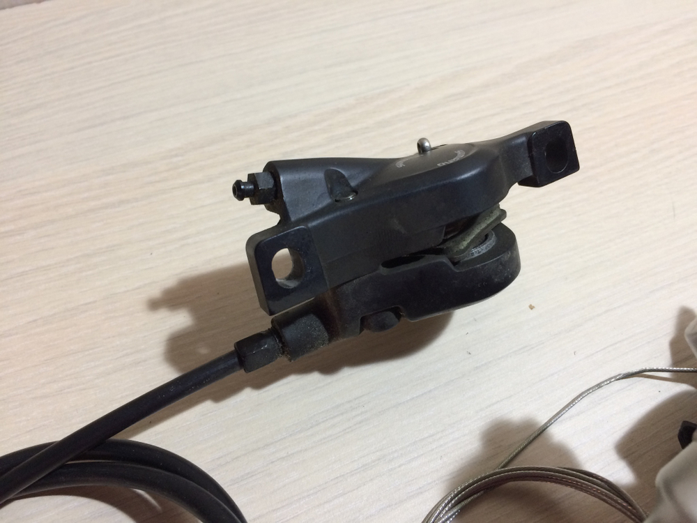 Моноблок левый х3 Shimano Deore ST-M535