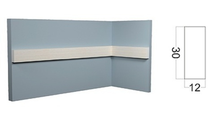 Рейка Дюропрофиль "Konture", Kr124M-9