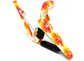 Каподастр KYSER "KUPHA", для укулеле, металлический, оранжевый