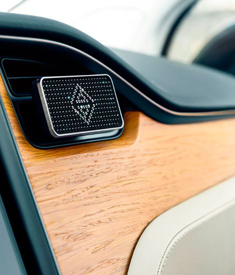 ОСЛО сияющие стразы, дизайнерский ароматизатор для автомобиля Jewelry Oslo, Vinove